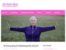 Tablet Screenshot of ich-heile-mich.com